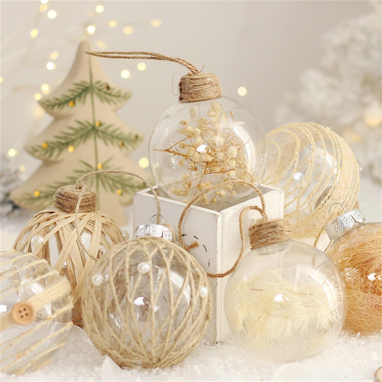 Palline di Natale Decorazioni natalizie Set di palline di Natale Palline di decorazioni natalizie per Albero di Natale, Festa, Matrimonio