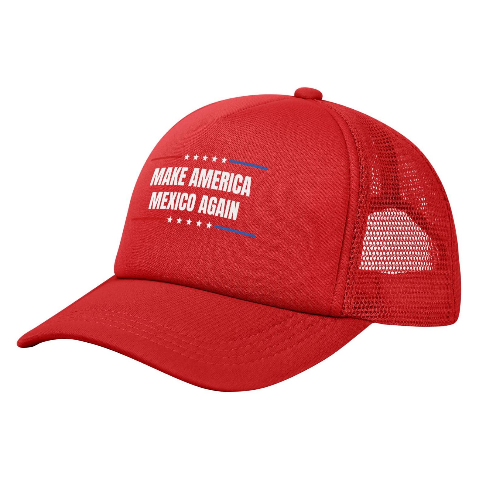 Anceky Make America Mexico A Again Mesh Cap Trucker Hats Red