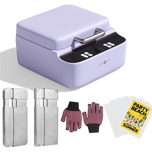 HTVRONT Phone Case Heat Press Machine Bundle - Compatible with iPhone & Android