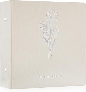 Lanpn Album fotograficzny 11 x 15, 11,5 x 15 cm, na 1000 zdjęć, znakomity zestaw albumów na zdjęcia, każdy może pomieścić 1000 poziomych i pionowych zdjęć, dla chłopców i dziewcząt (beżowy)