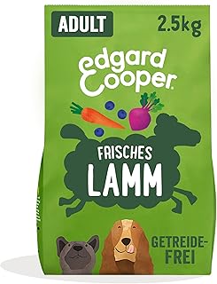 Edgard & Cooper Hundefutter, Trockenfutter für Hunde, (Lamm, 2.5kg), Getreidefrei, natürliche Zutaten und frisches Fleisch, voller essentieller Aminosäuren product image