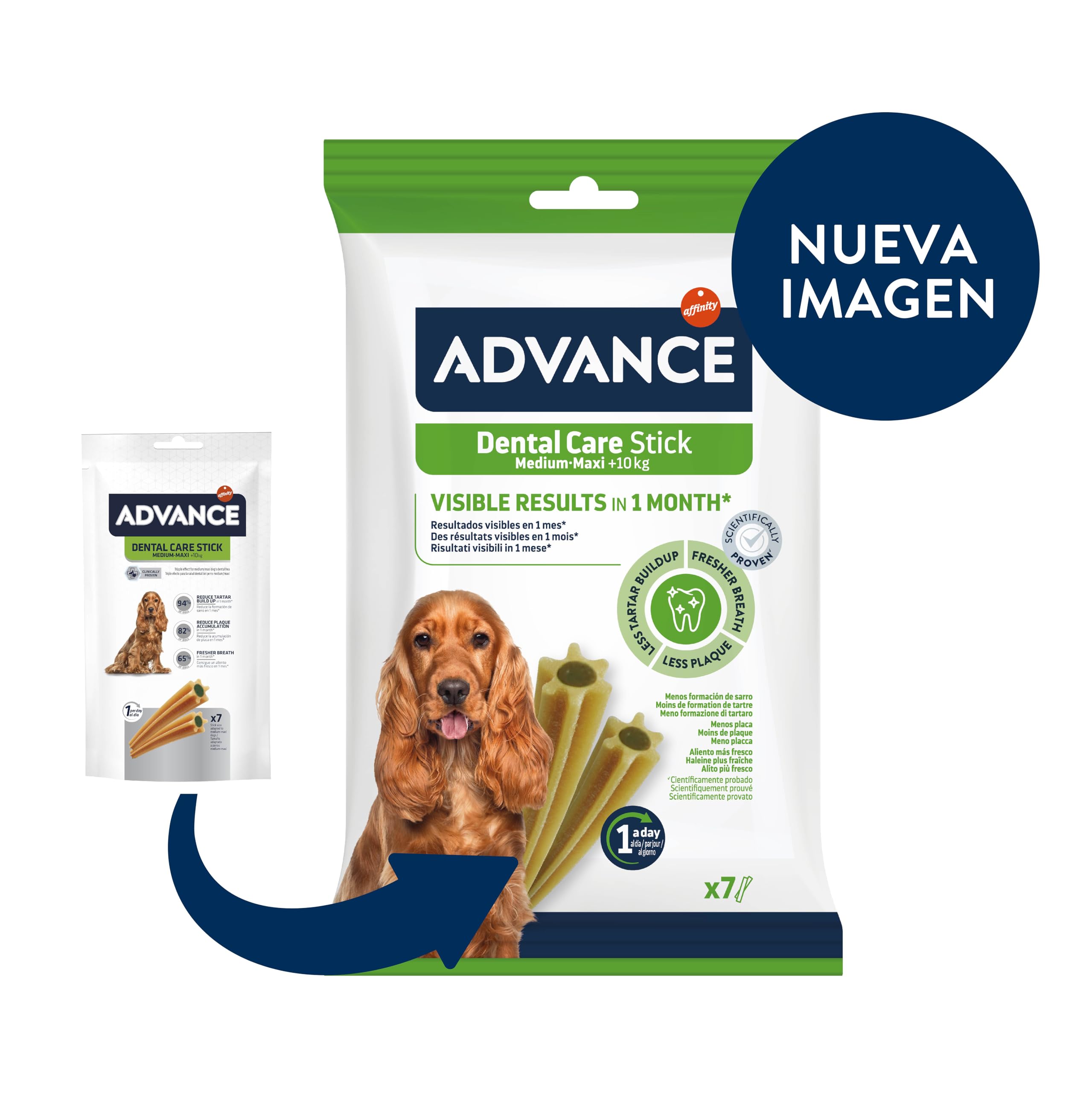 Advance Dental Care Stick Medium Maxi 720G, 720 gr