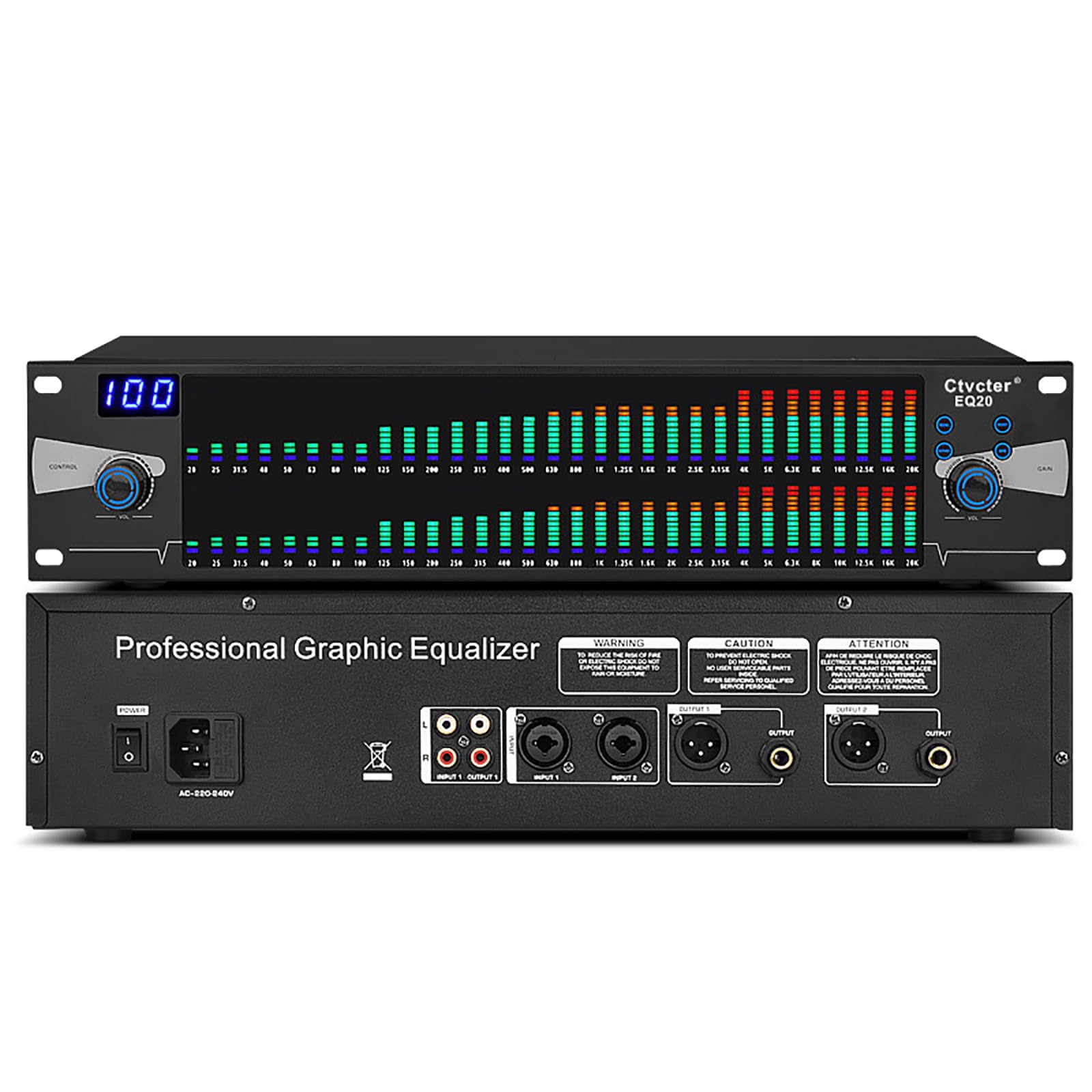 Amazon.co.jp: 31バンドステレオグラフィックEQ、ステレオ  