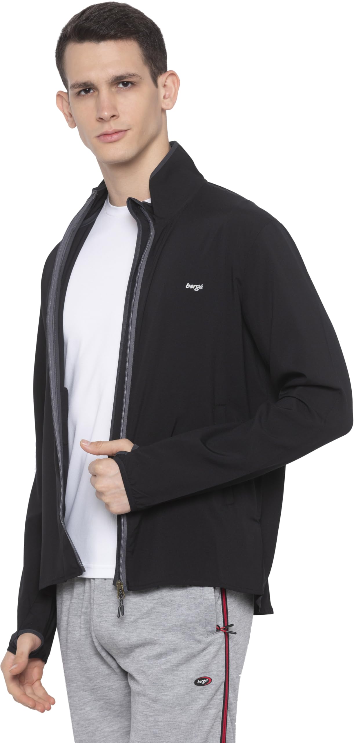 Polyester Instadry® Jackets for Men | Track Top | Athletic | Activewear | Sports Jacket | Performance | Lightweight | Quick Drying | Breathable | Dry Fit | Workout | Running | Gym wear | Casual