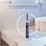 Oral-B Genius X Brosse à dents Electrique, 1 Manche Noir Rechargeable avec Intelligence Artificielle, 1 Tête de rechange, Cadeau Fêtes des Pères - 5