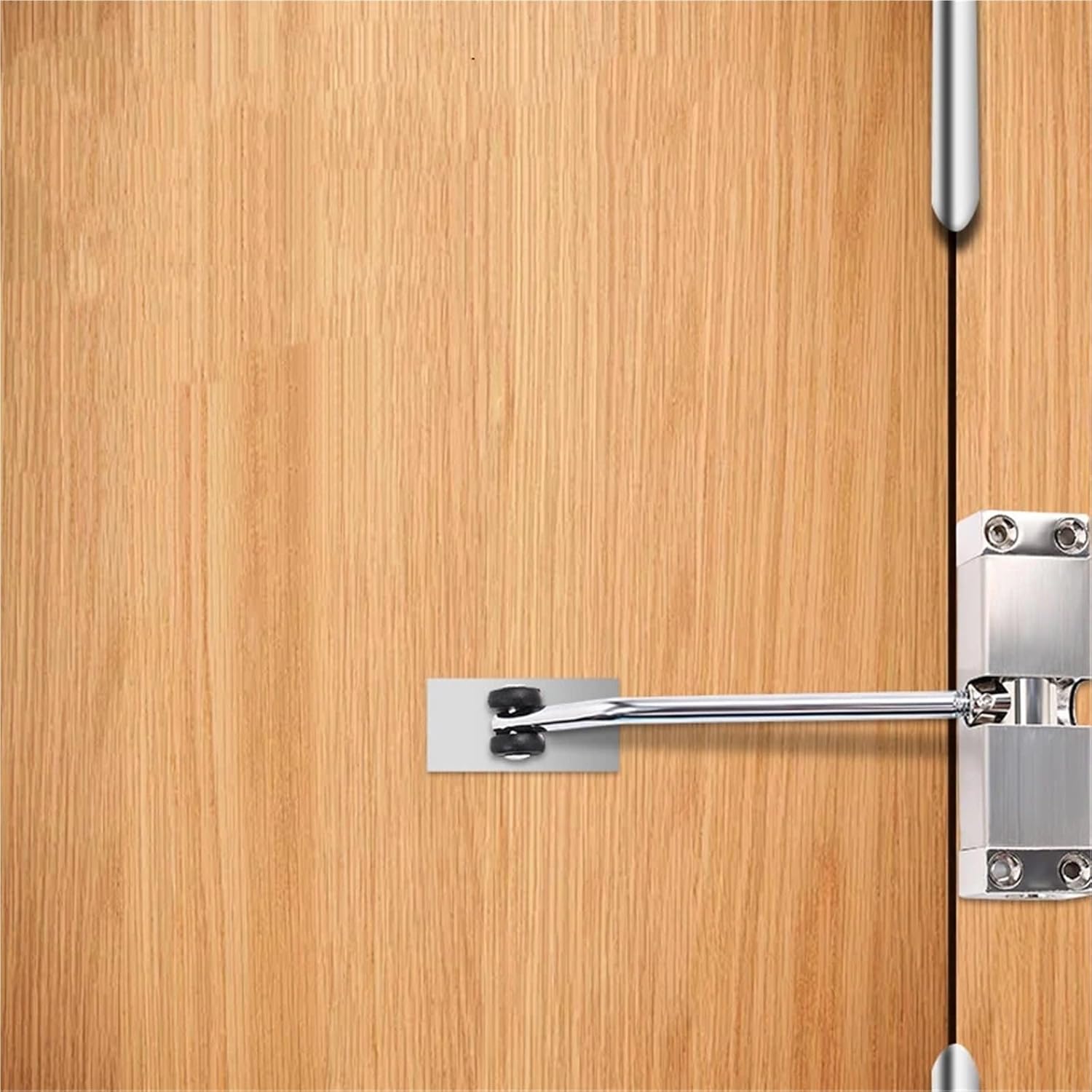 Door Closer Hydraulic Buffer Punch-Free Mute Home Return Simple Easy-to-Use Anti-Closing Soft Closing