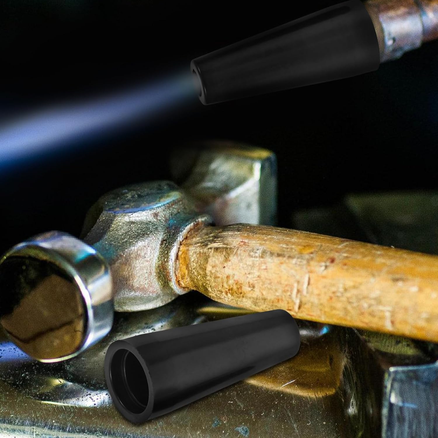2pcs Welding Nozzles Replacement Kit Protective Welding Nozzle for Includes Connecting Rod and Accessories for Efficient Work