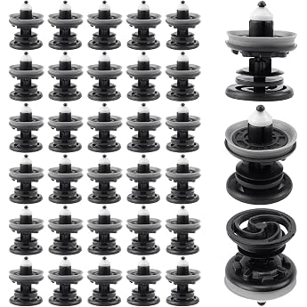 LPZMPZ 7L6868243 Plastic Door Panel Mounting Pack of 30