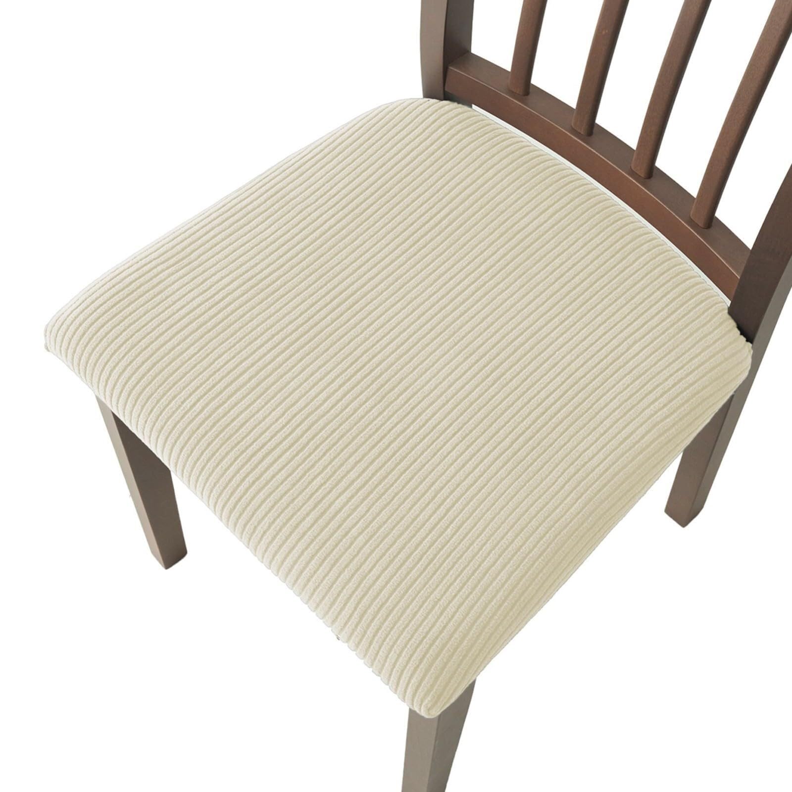 NMVAWIPT Seat Covers For Dining Chairs, Mid Century Modern Stretch Chair Cushion, For Dinings Room Kitchen Hotel Slipcovers(21#,2 Set)
