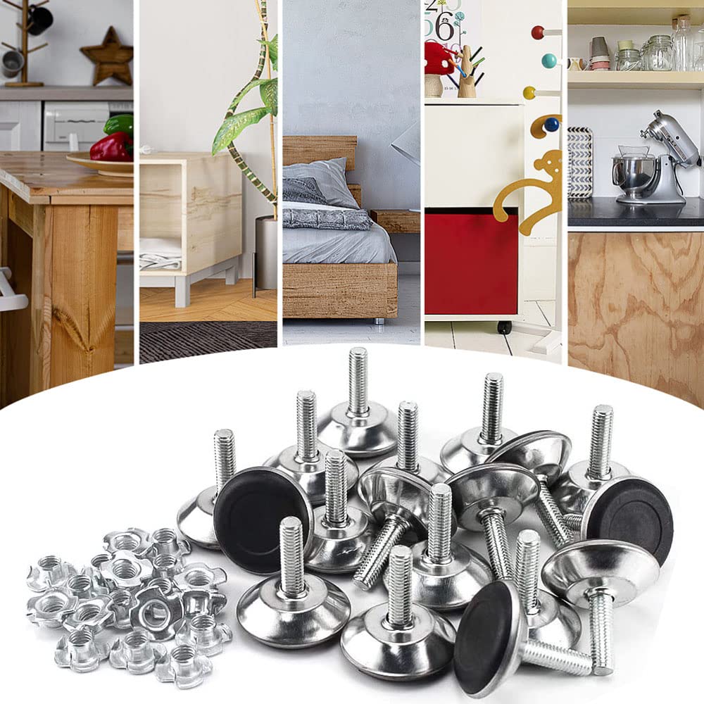 Amazon.co.jp: Wolfride 20個高さ調整アジャスター アジャスターボルト