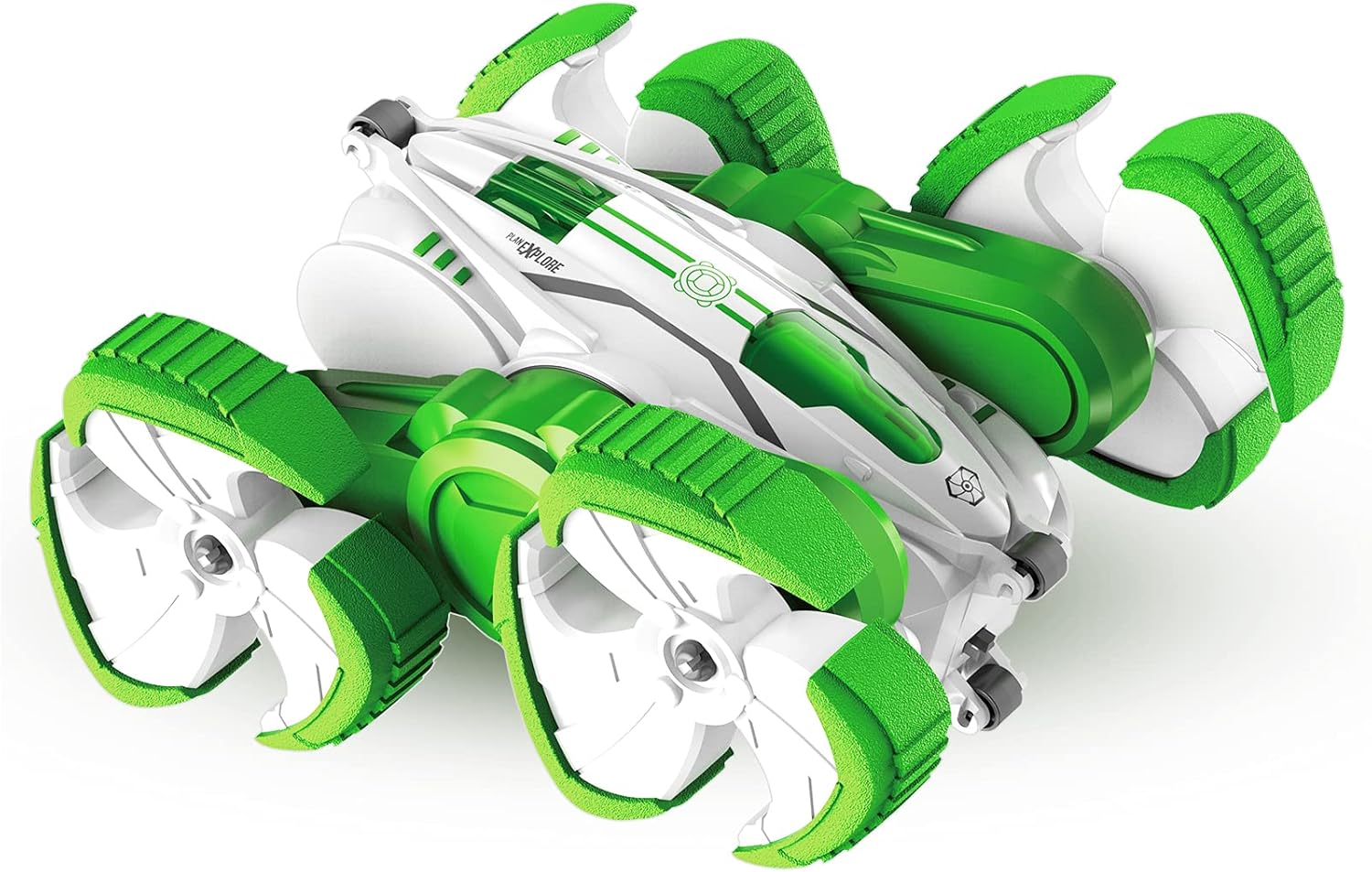 INVINZER Remote Control Car RC Car Truck Toys Hobby RC Cars 4WD Off Road 360° Flip 4 Wheels Drive RC Stunt Car with 2 Rechargeable Batteries Car Toy Gift for 6-12 Year Old Kids Toy Cars for Boys : Toys & Games