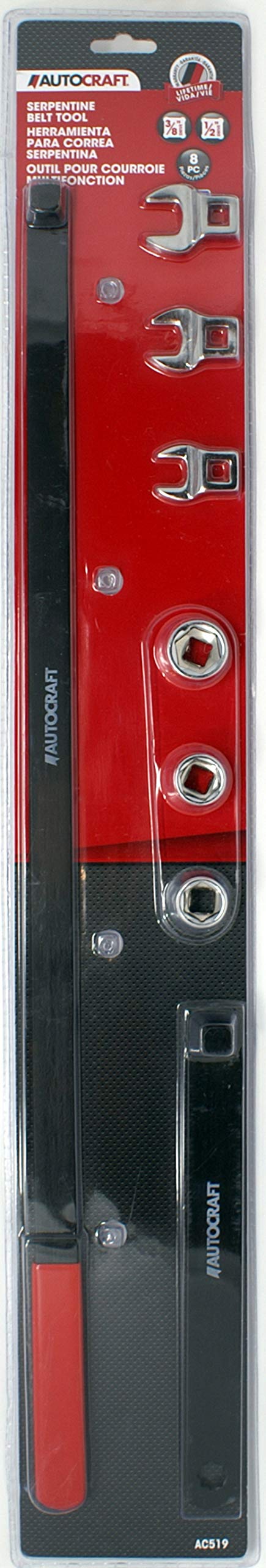 Autokraft Car Jumper Cables Autozone Ac519 Serpentine Belt Tool