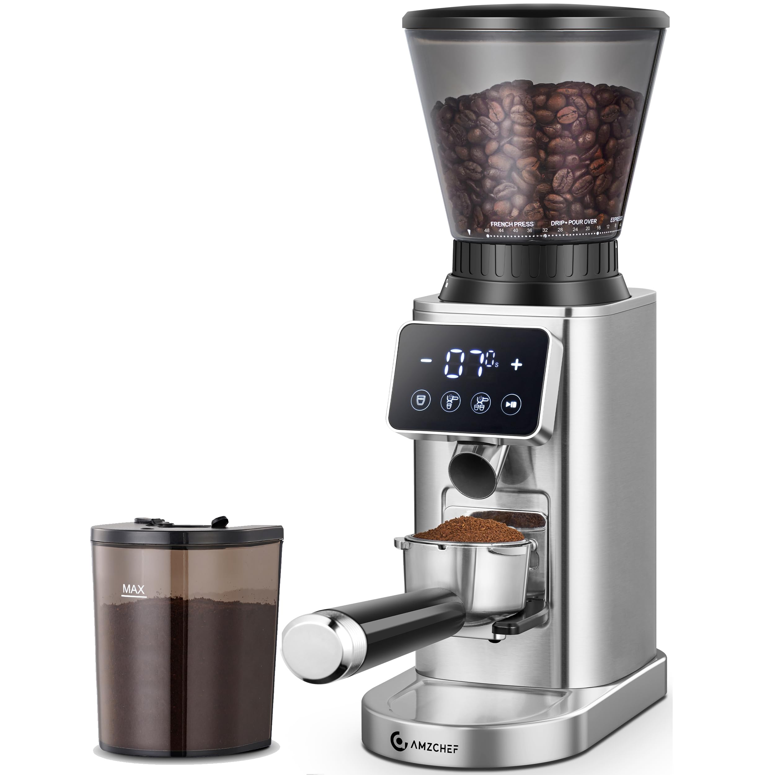 AMZCHEF Coffee Grinder