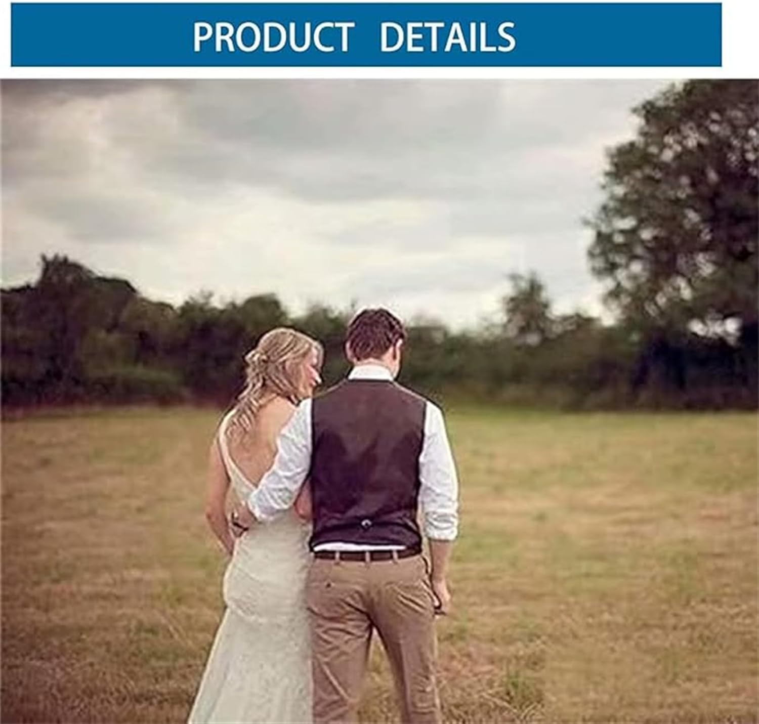 Men's Wool Herringbone Groom Vests Formal Groom's Wear Suit Tweed Vest Skinny Wedding Dress Waistcoat - Image 3