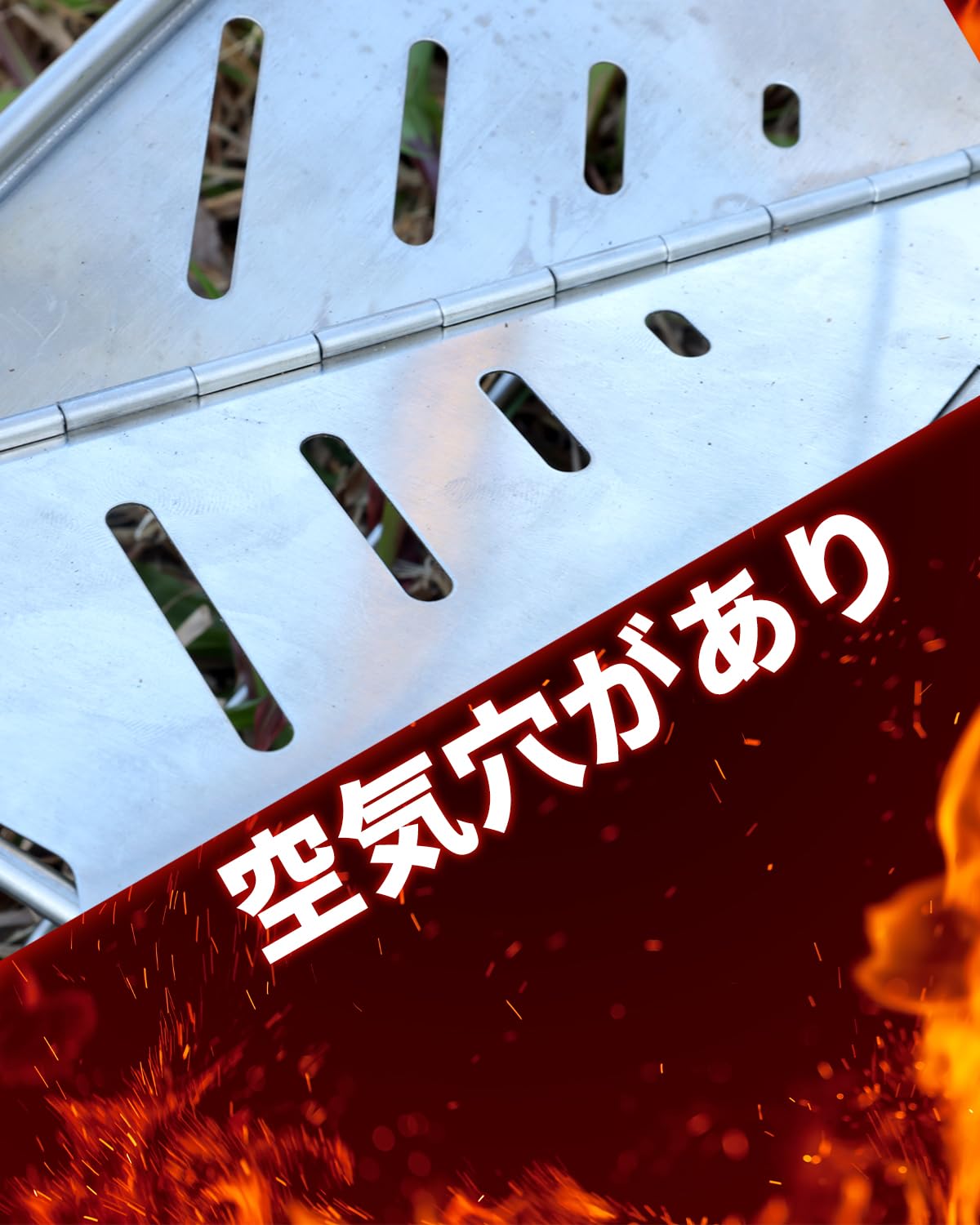 Amazon | CHAKEYAKE 焚き火台 焚火台 キャンプ コンロ 折りたたみ式