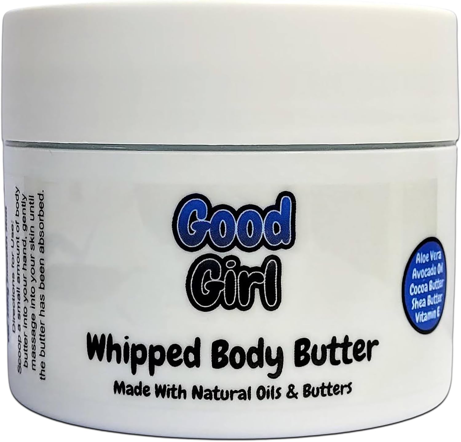 Good Girl Whipped Body Butter – 150g – Natural Oils and Butters – Perfume Scent – Vegan Friendly – Puddle of Wax – Made in the UK