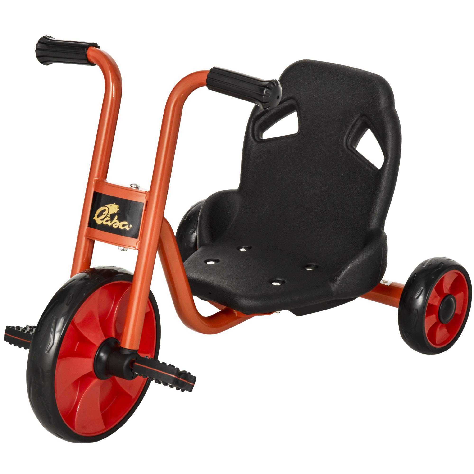 Qaba Kids Tricycle With 10 Big Wheels Toddler Pedal Pusher