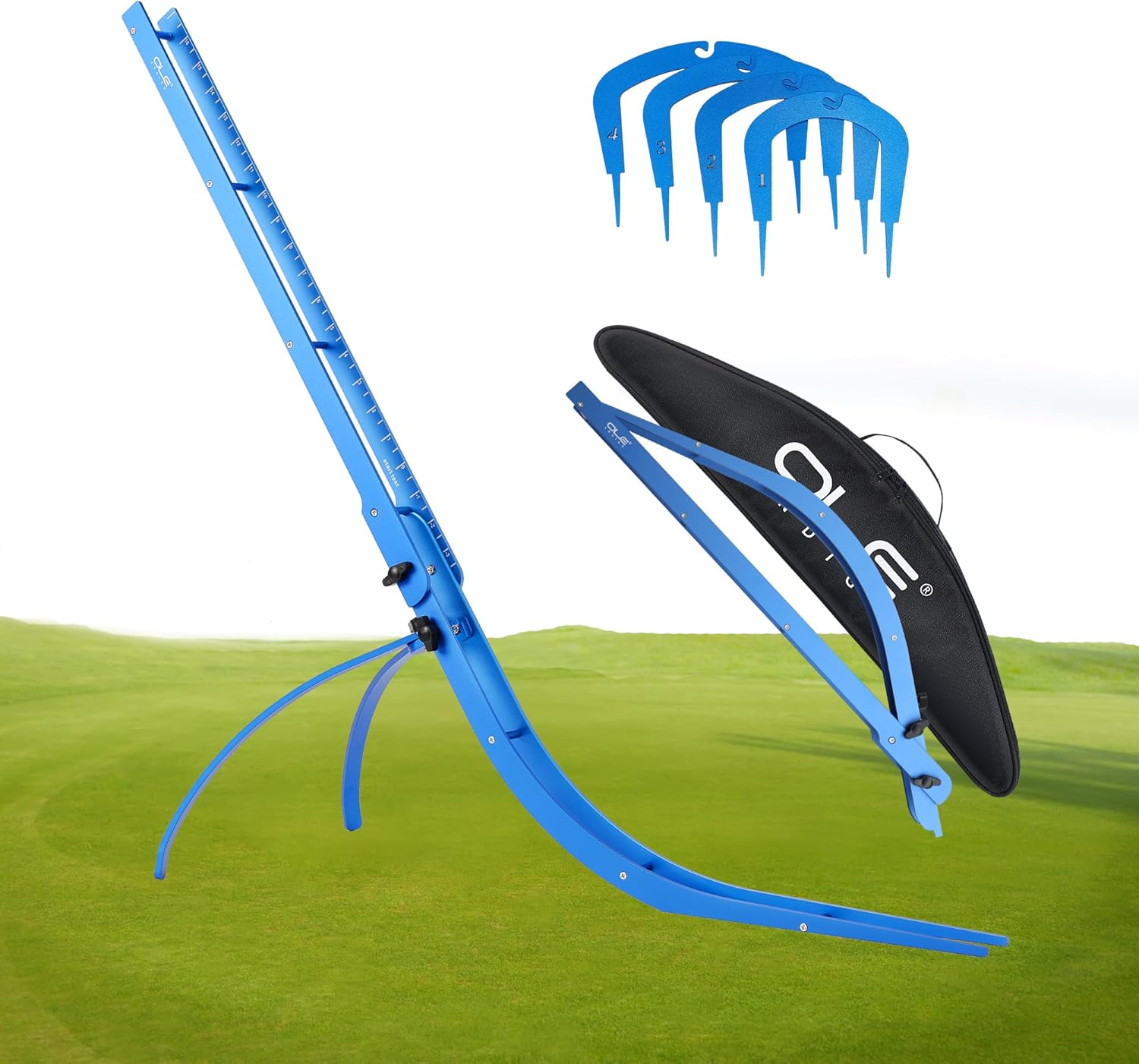 Golf Putting Trainer Foldable Golf Green Reading ToolOLE