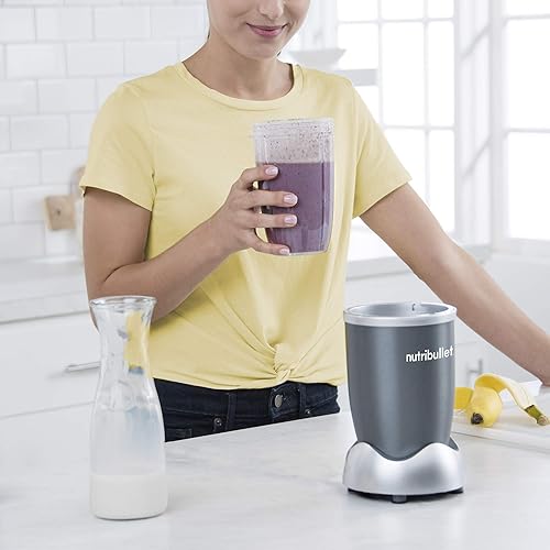 Miniatura 6 de Magic Bullet Nutribullet 12-Piezas Licuadora de alta velocidad sistema de mezcla  NBR-12 piezas Gris