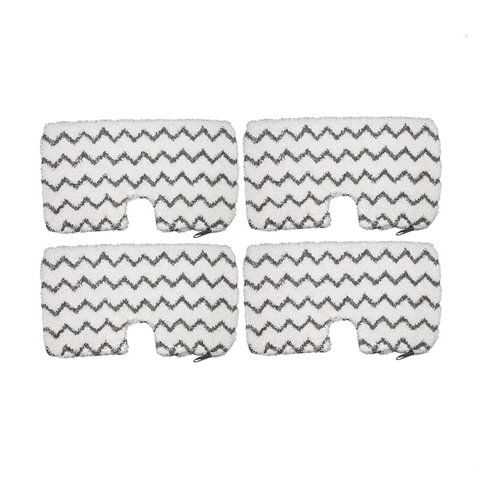 xulvoz Steam Mop Pads 4 PCS Compatible With Shark Steam Mop Pads SE460 S3500 Series S3550 S3501 S3601 S3601D Washable Microfiber Steam Mop Cloth Cleaning Replacement