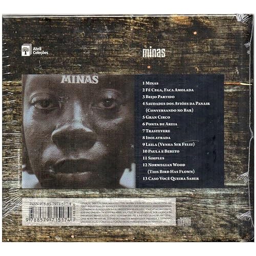 Livro + CD Milton Nascimento - Minas