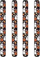Vista 25 de Fundas para manija de puerta de refrigerador con flores marrones, 4 piezas, funda para manija de refrigerador, protector de decoración hecho a mano