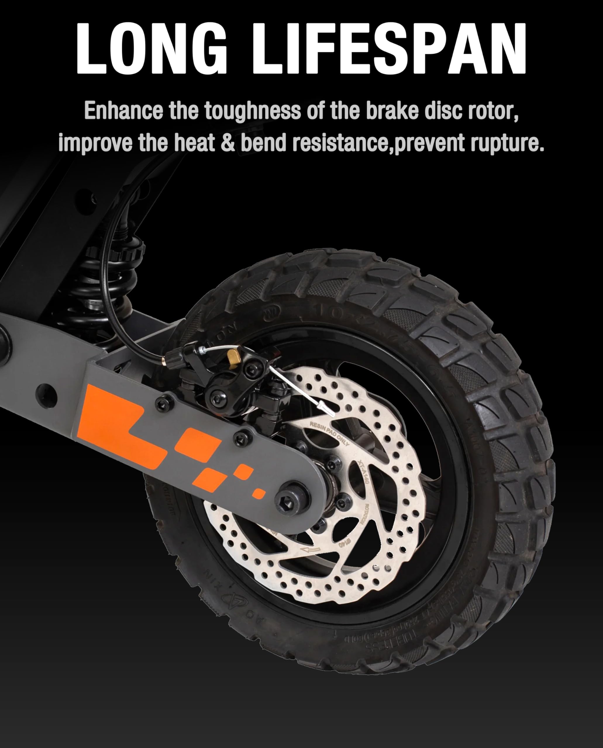 Disque De Ein 140MM Pour KUGOO KIRIN KuKirin G2 Master/G3/G4 Scooter