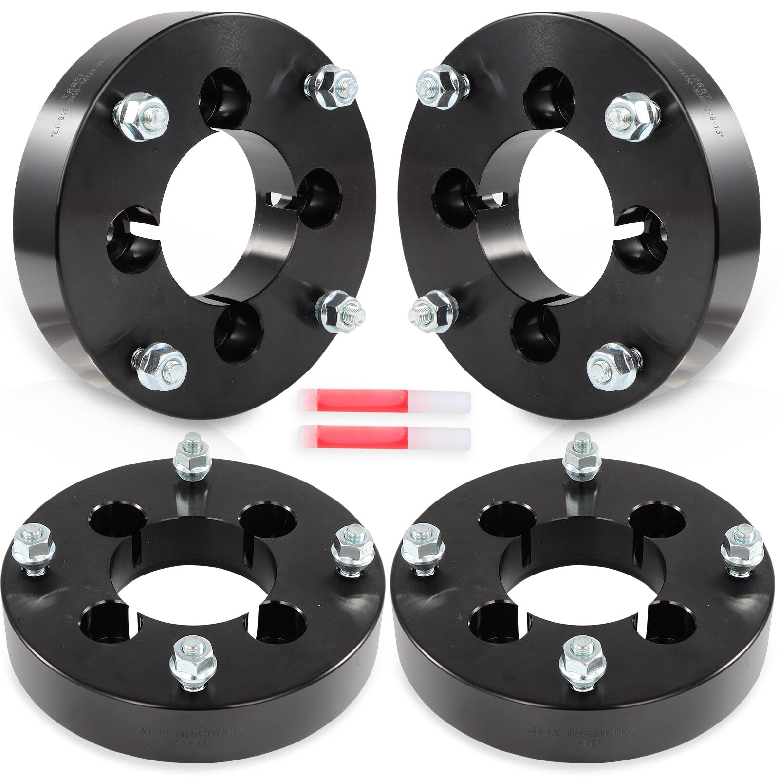 SCITOO 4Pcs 4x110 to 4x156 Wheel Spacers 1.5 inch for Can-Am/for Kawasaki