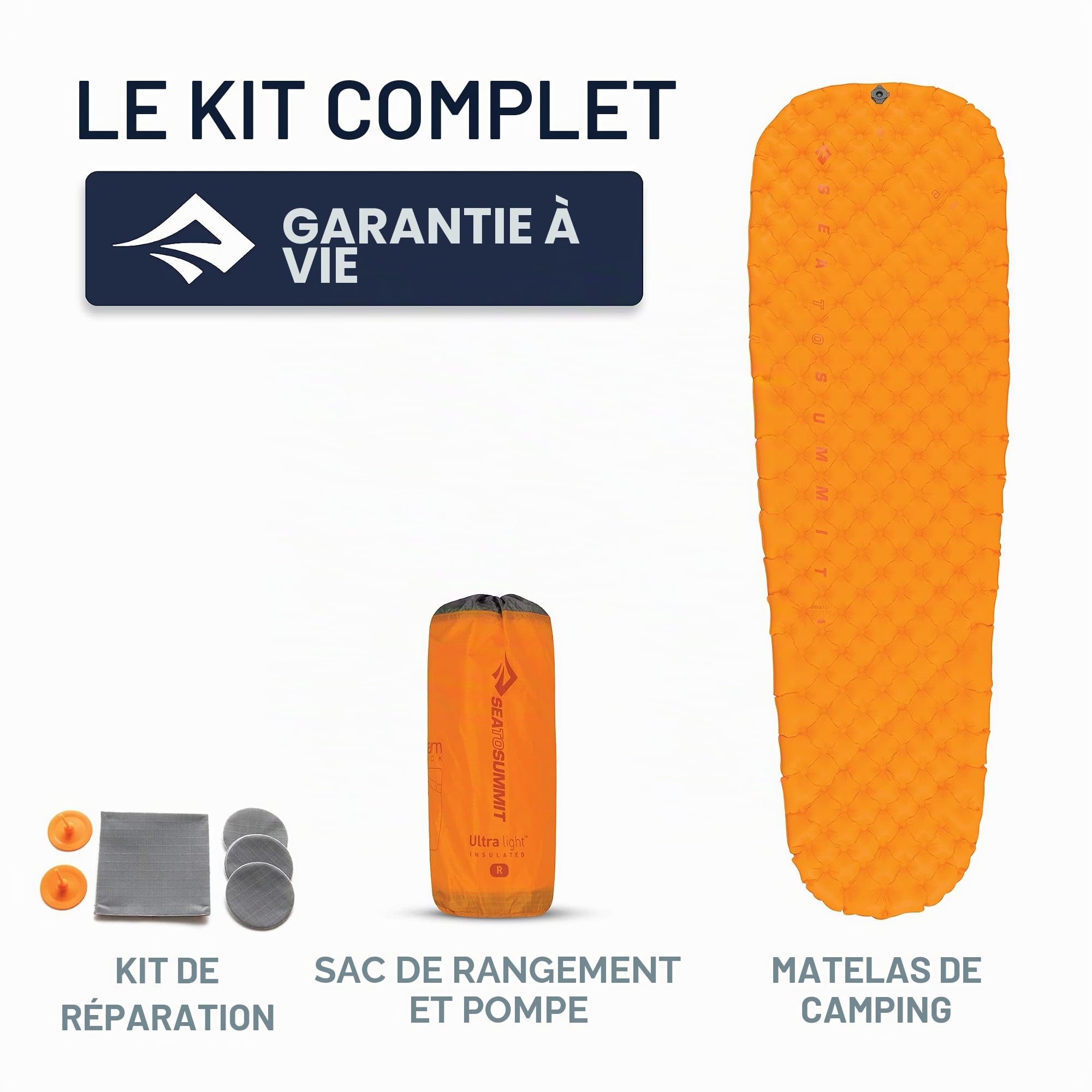 Colchoneta hinchable aislada ULTRALIGHT ASC XS