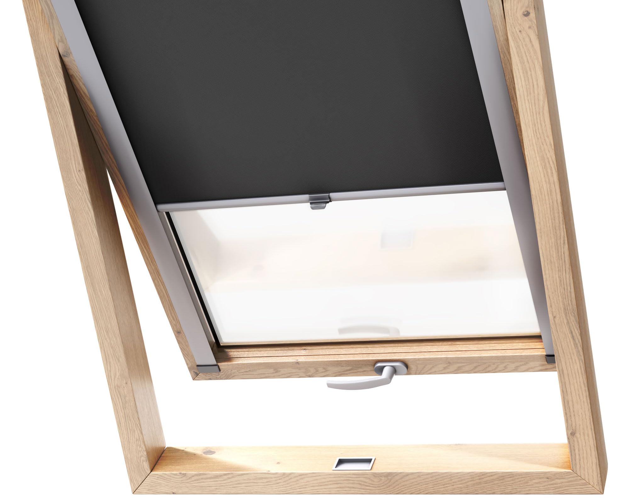 Stylo Tenda Oscurante Per Finestre Da Tetto – Per Finestre FAKRO - 100% Oscuramento - Alluminio Per Finestre FAKRO – Isolamento Termico – Protezione Solare - Nero FAKRO 78/98