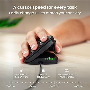 Contour Uni Mouseワイヤレスブラック Contour Design Unimouse