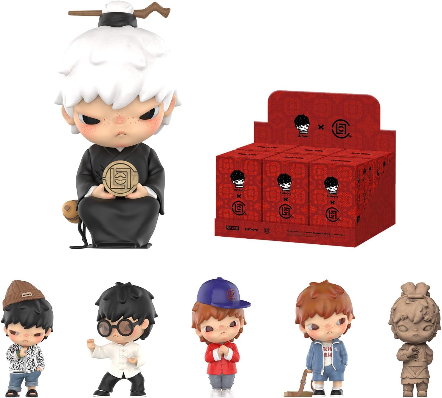 HIRONO CLOT 6体フルコンプセット POPMART popmartPOP MART Hirono x