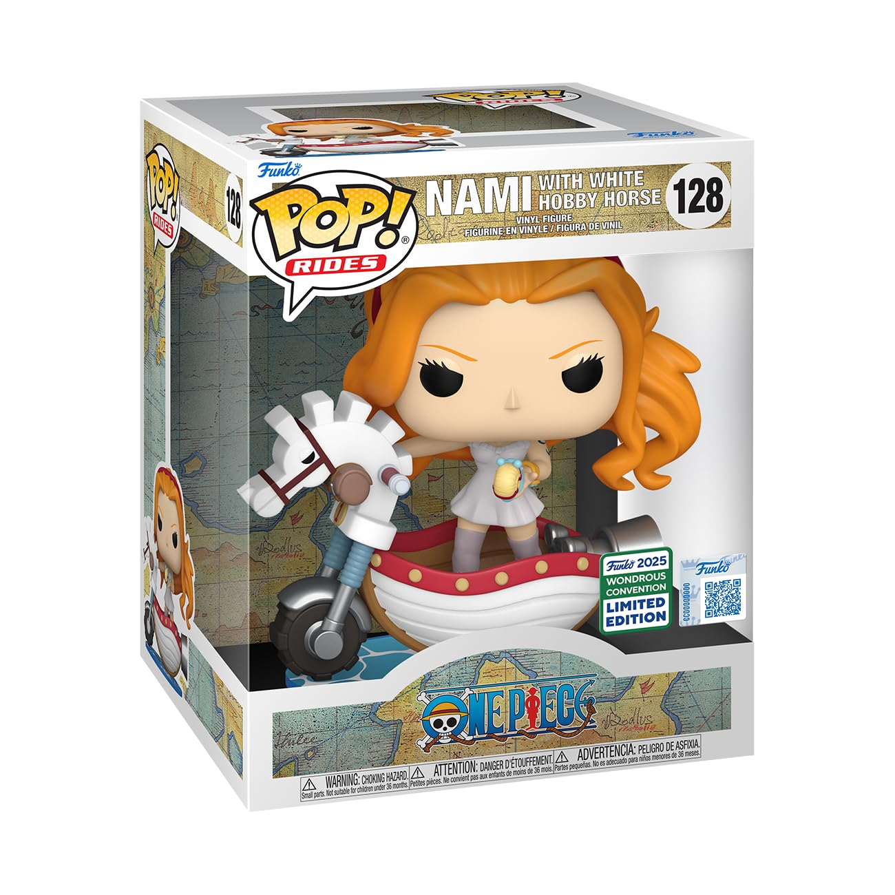 Funko Pop! Rides: One Piece - Rides Nami with White Hobby Horse