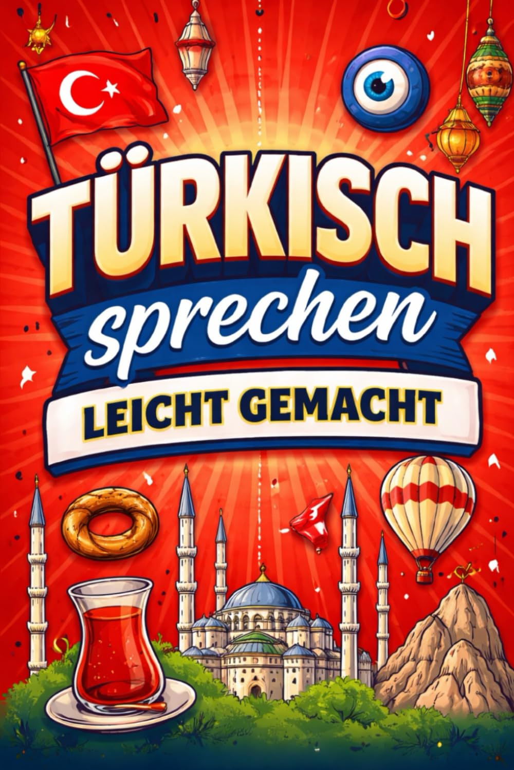 Türkisch sprechen leicht gemacht: Die 500 häufigsten Ausdrücke - Die wichtigsten Redewendungen für Anfänger -Schnell Türkisch sprechen lernen