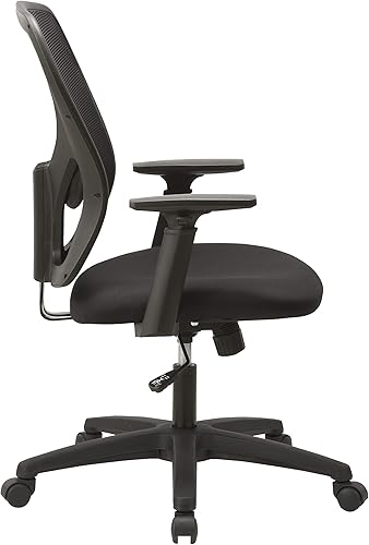 Miniatura 4 de Lorell Silla de trabajo de malla con respaldo medio