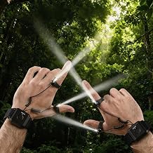 Rechargeable Finger Flashlights Lightweight and Adjustable