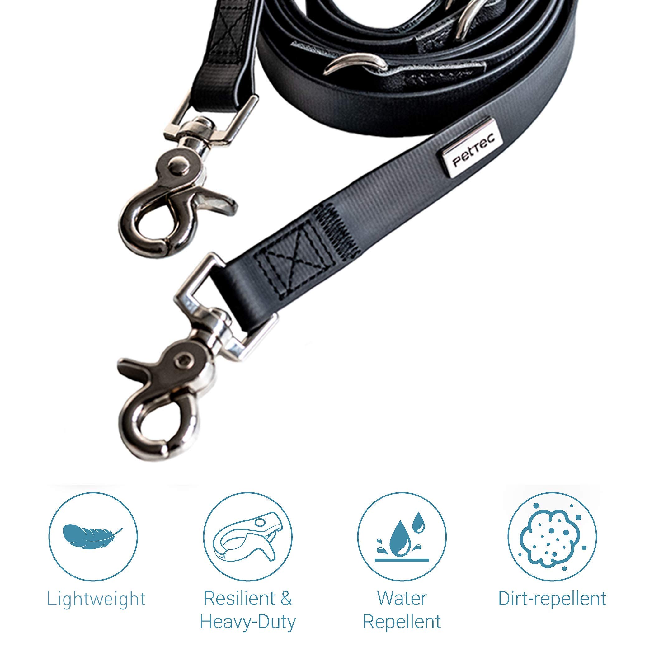 Guinzaglio Trioflex Super Resistente Per Cani Fino A 50kg - Impermeabile E Antistrappo, Lunghezza 2 Metri