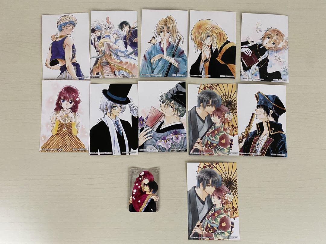 暁のヨナ 40巻 購入特典ステッカーのみ 4枚