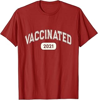 Fully VACCINATED 2021 Pro Science I Got Vaccine Shot Red T-Shirt