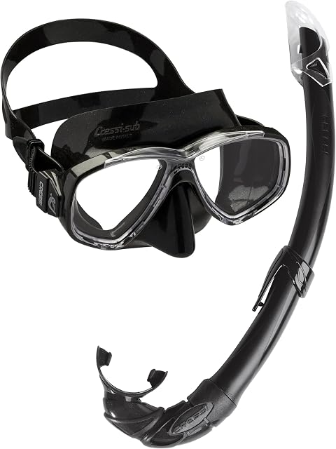 Cressi Unisex's Perla Combo Set Sub Snorkel & Mask