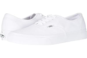 Vans Women's White Unisex Authentic True White Size