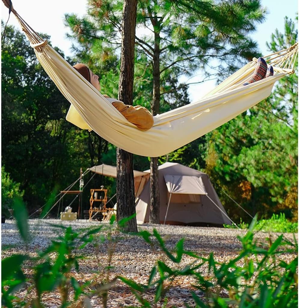 Outdoor Hammock Anti-Rollover Travel Camping Portable Hammock Hanging Chair Outdoor Portable Camping Travel Equipment