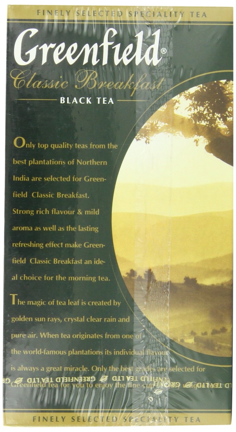 Greenfield Black Tea Classic Breakfast 25 Teabags