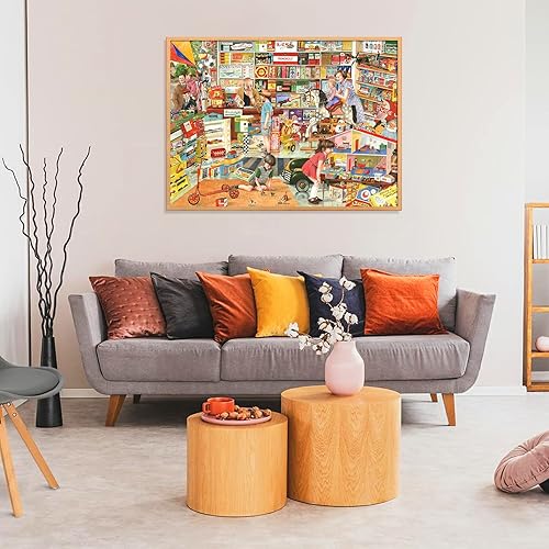 Miniatura 7 de Rompecabezas de 1000 piezas para adultos, 101 cachorros de césped, rompecabezas para adultos, 1000 piezas, rompecabezas de parque de perros,