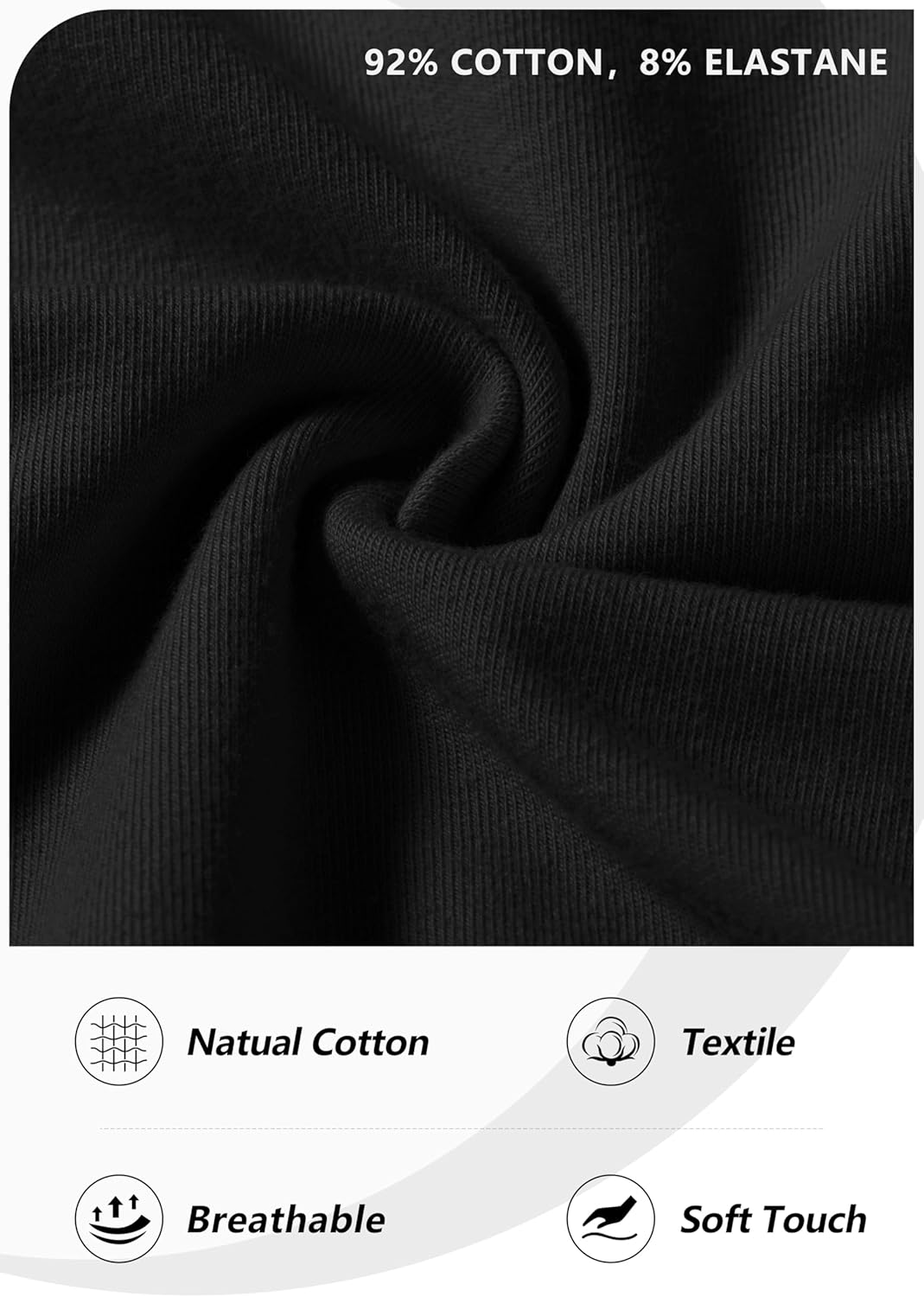 Pudolla Men's Cotton Sweatpants with Cargo Pockets Open Bottom Yoga Pants for Men Lounge Pants for Athletic Workout Casual - Image 6