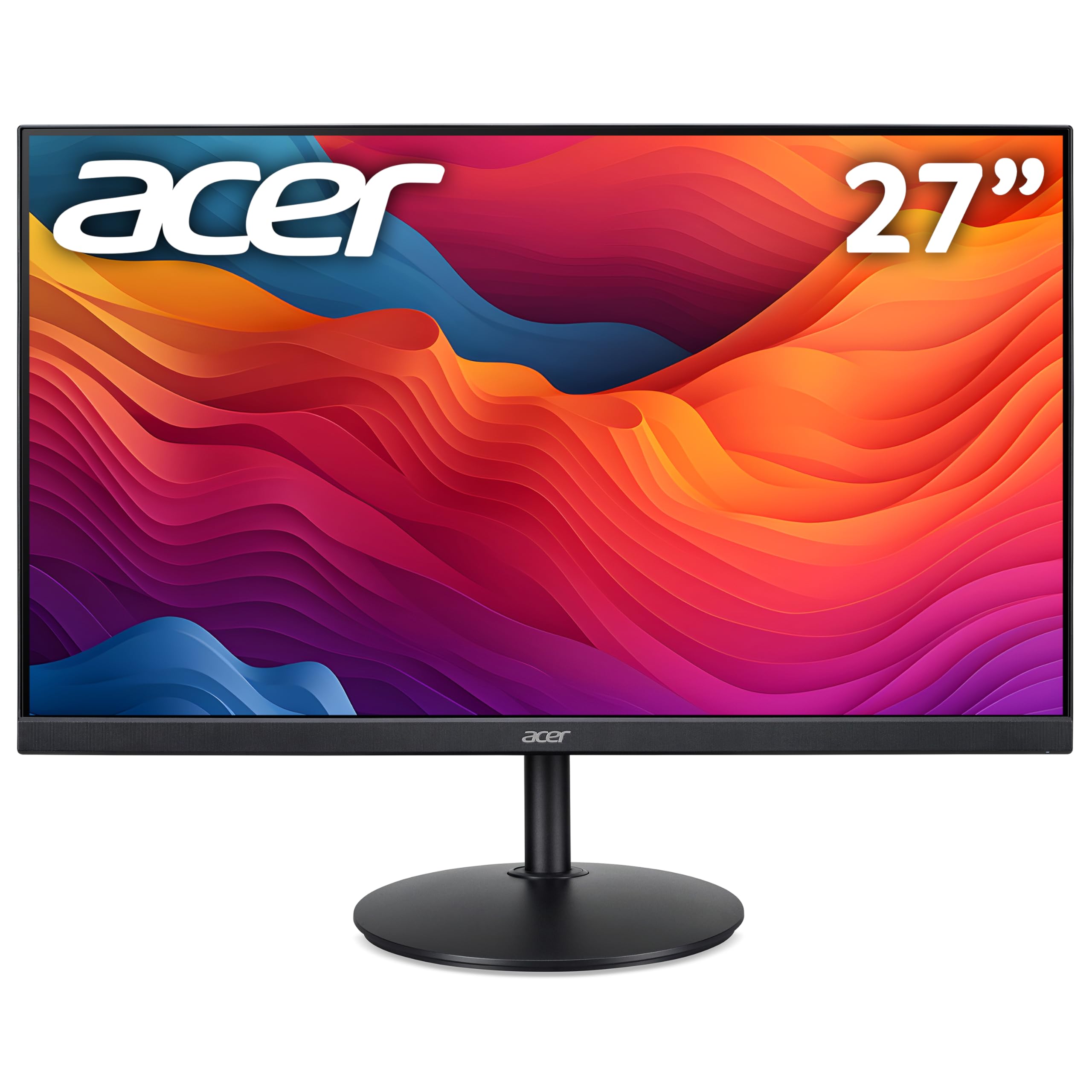 acer CBA272 27-inch Monitor - VA Panel, 1920 x 1080, 4ms, 100Hz, FreeSync, HDMI, VGA, Height Adjustable
