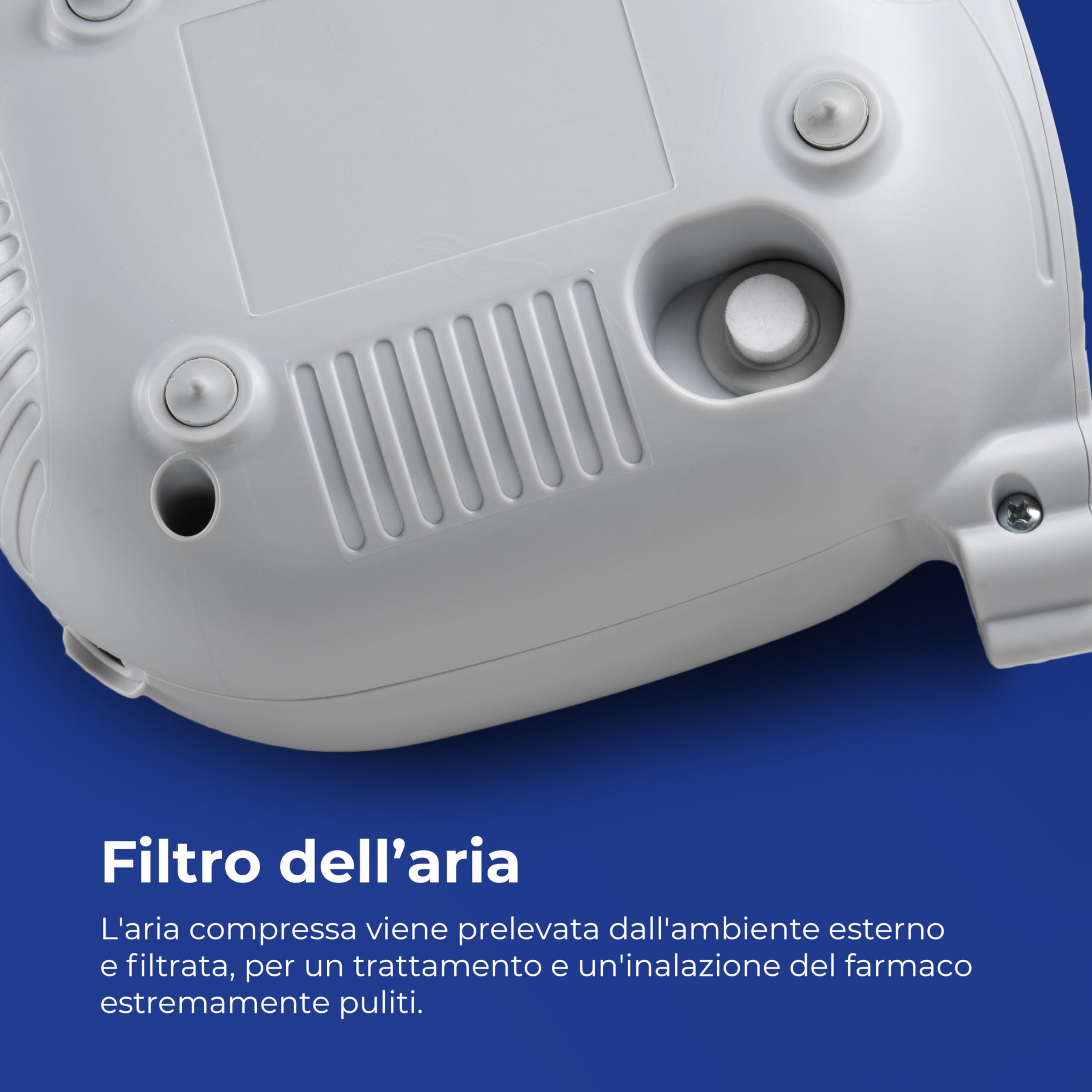 Flaem, Koala, Aerosol Veloce, Efficace e Divertente, Macchina Aerosol Adulti e Bambini Certificata, con Ampolla a 2 Velocità, Comode Mascherine Soft Touch e Filtro dell'Aria, Made in Italy