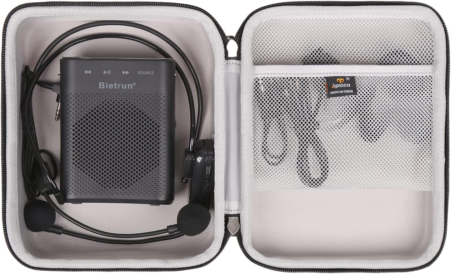 Aproca Hard Travel Storage Case, for Bietrun 20W Wireless Voice Amplifier Portable Loud Bluetooth PA Speaker