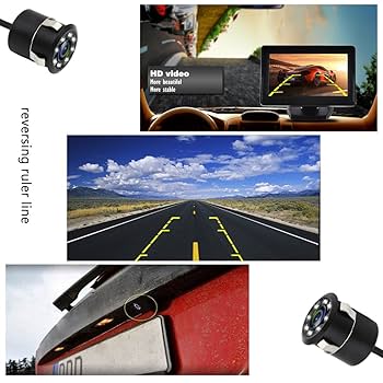 Jadpes HD Rückfahrkamera - Wasserdicht Mit Nachtsicht Für Wohnmobile & LKWs