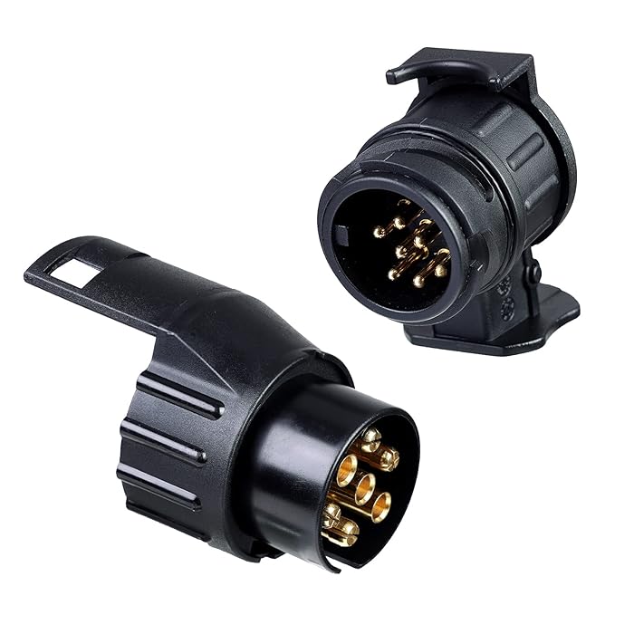 Buy BEIJISTAR 7 Pin to 13 Pin and 13 Pin to 7 Pin Towing Adapter